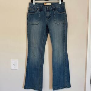 Route 66 Denim boot cut blue jeans woman’s size 7/8